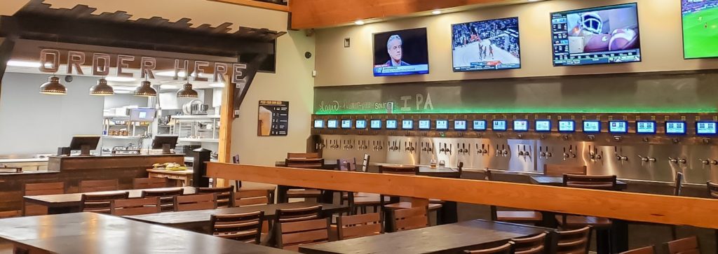 PourMyBeer wall in WA