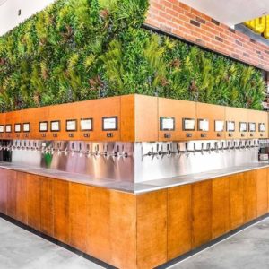 PourMyBeer Wall at Hidden Craft