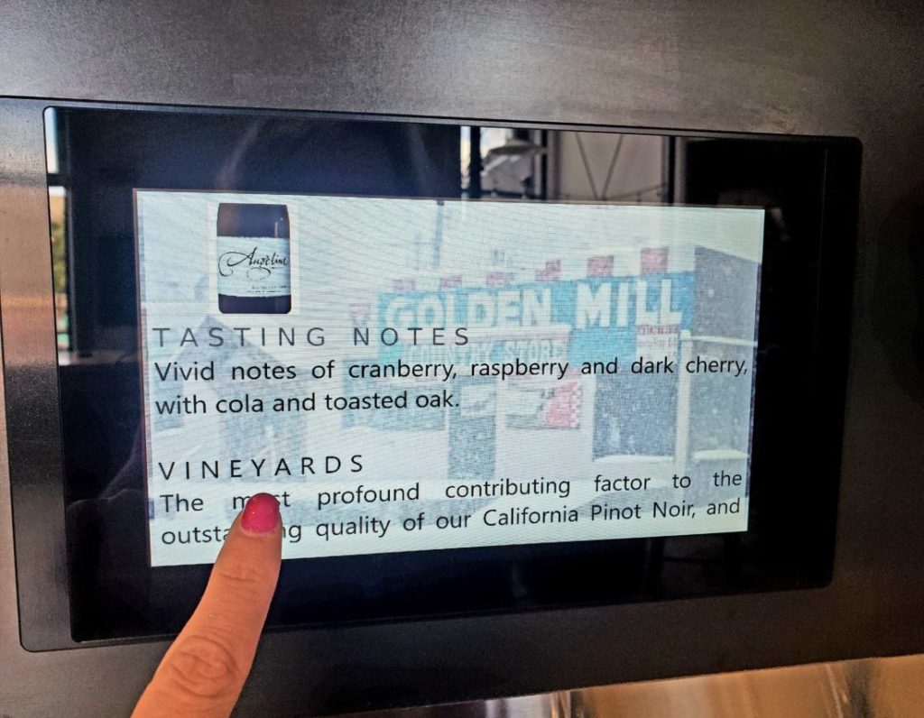PourMyBeer Screen Showing Tasting Notes